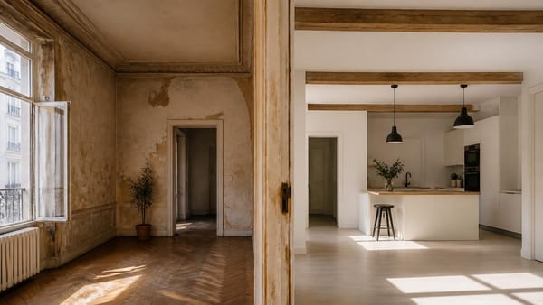 Un bilocale di 45 mq ristrutturato in poco tempo e con budget contenuto. Foto del prima e dopo