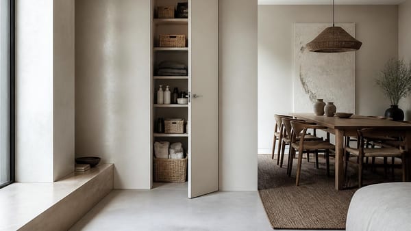 Chiudere le nicchie con le porte filomuro per creare nuovi spazi