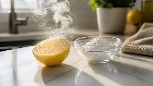 Come usare limone e bicarbonato per profumare la casa