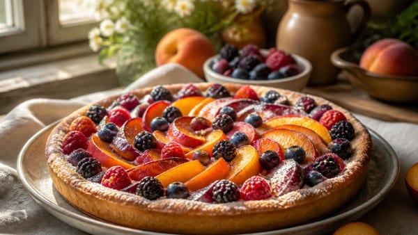 Crostata morbida alla frutta senza uova in collaborazione con Paneangeli
