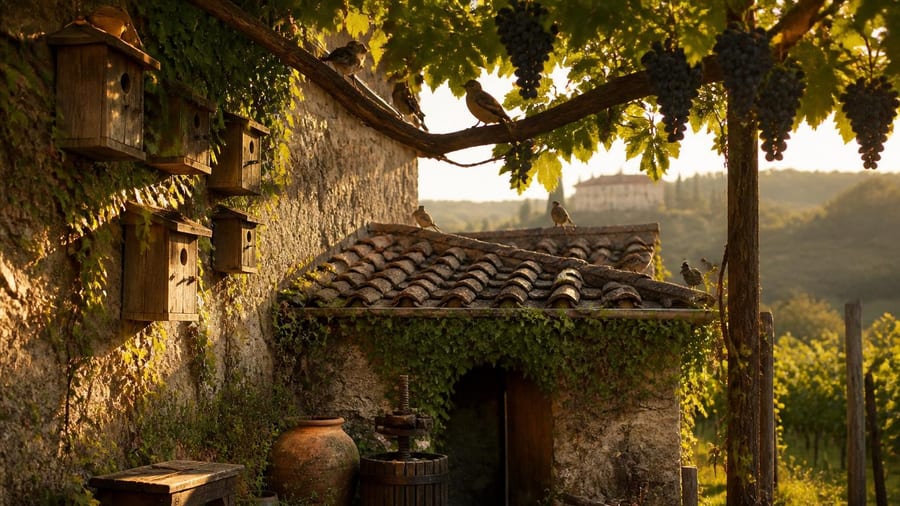 Dall’Allodola alla Passera d’Italia, quando le cantine italiane diventano rifugi per gli uccelli