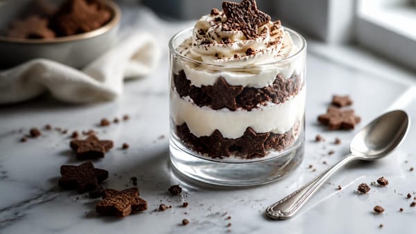Dolce cremoso con Pan di Stelle: il dessert al cucchiaio freddo pronto in pochissimi minuti!