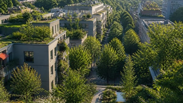 La “rinaturalizzazione” in Europa: quali città applicano la regola 3-30-300?