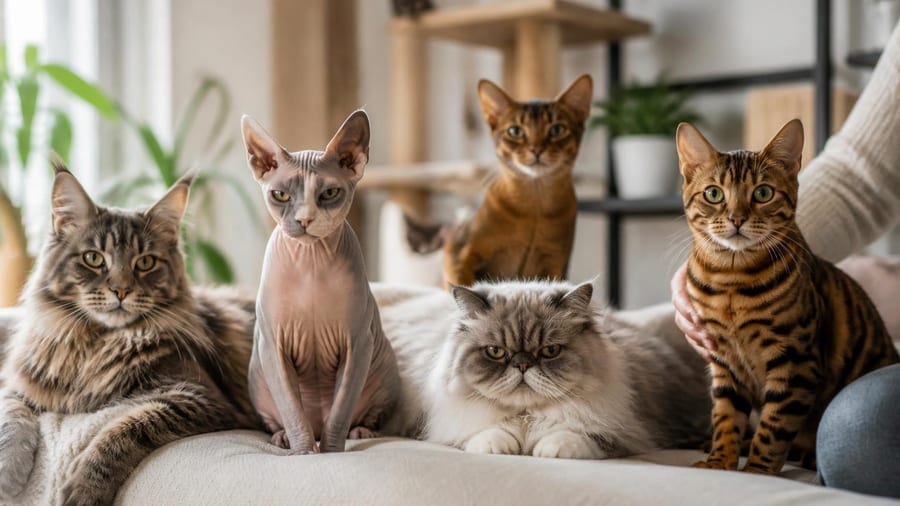 Le cinque razze sconsigliate per il vostro primo gatto