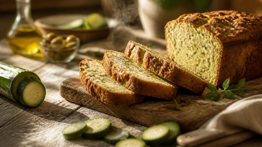 Pane alle zucchine senza lievitazione: pronto in un attimo per i vostri aperitivi