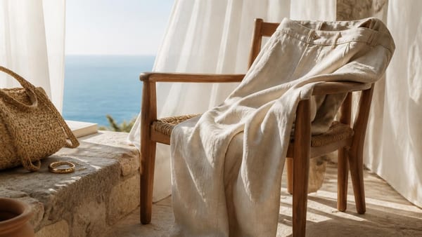 Eleganza estiva e praticità si incontrano nei pantaloni in lino beige: scopri come abbinarli con stile a ogni età.
