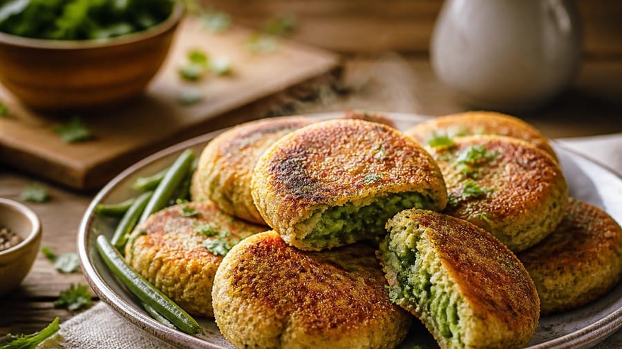 Polpette di fagiolini (sfiziose e leggere)