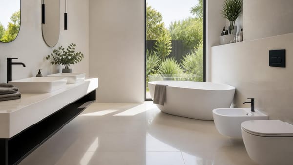 Quali sono le caratteristiche di un bagno facile da pulire