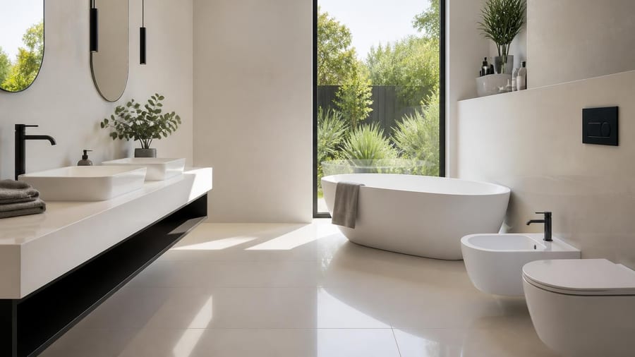 Quali sono le caratteristiche di un bagno facile da pulire