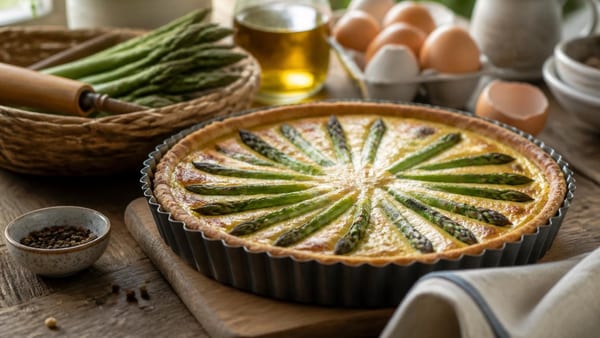 Quiche agli asparagi : Ricetta perfetta, semplice