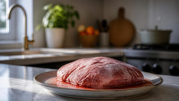 Scongelare i cibi a temperatura ambiente? Perché è il modo più rapido per scatenare una carica batterica…