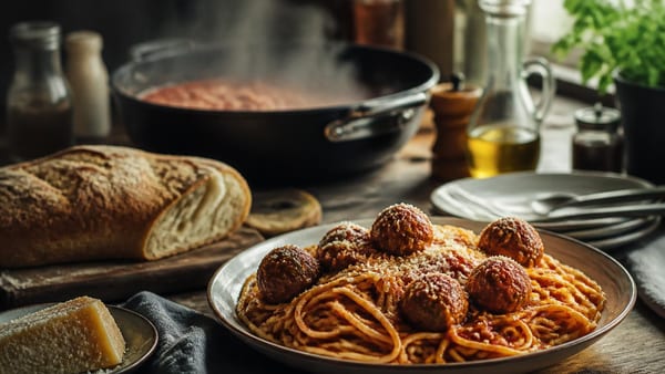 Spaghetti con le polpette : Ricetta perfetta