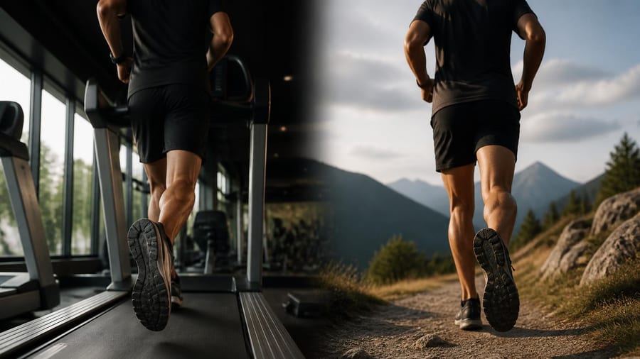 Tapis roulant vs corsa all'aperto: come cambia la tecnica di corsa?