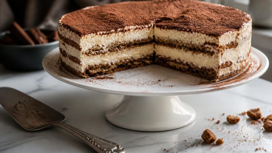 Torta Paradiso di Pavesini al Cacao torta senza cottura facile