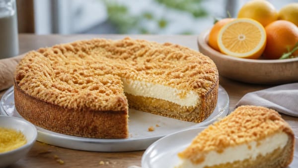 Questa torta sbriciolata finisce in un lampo, ecco il suo segreto