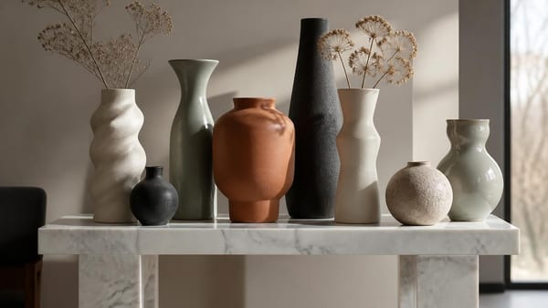 I vasi di design da esporre nella propria la casa e pronti a diventare il vero fulcro di ogni ambiente