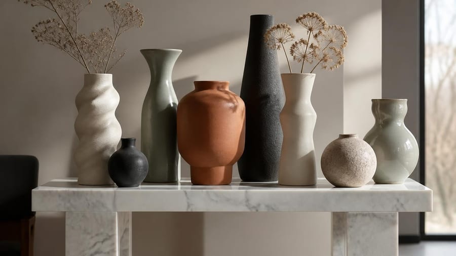 I vasi di design da esporre nella propria la casa e pronti a diventare il vero fulcro di ogni ambiente